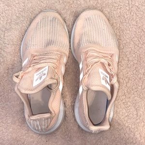 Pink adidas shoes
